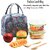 Lunch Bag Insulated Canvas Tote Travel Tiffin Bag Thermal Food Canvas Insulated Cooler Bags Thermal Food Picnic Lunch Ba