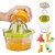 4 in 1 Multi Function Manual Juicer for Fruits  Vegetables  Hand Press Citrus Juicer, Blender, Egg Separator  Grater