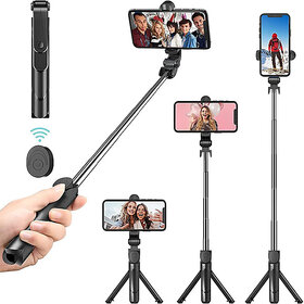 (Pack of 50) Digital Bluetooth Selfie Stick (BLACK,WHITE,PINK, Remote Included)