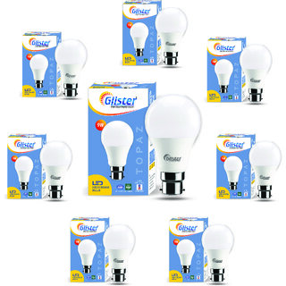 Glister 9W LED Bulb(PACK OF 8)