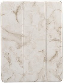 Marble Pattern iPad 9.7 Case with Pencil Holder for iPad Air 2 & Older Models (Blue, iPad 9.7 2017/2018/iPad Air 2/1 Universal)