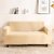Stretch Fabric Sofa Cover - Full Protection, Slip-Resistant, Cat-Proof & Stain-Resistant, Minimalist Design (Simple Life, Quadruple XL (235-300cm)