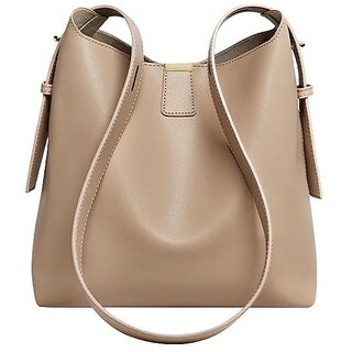 NalanDu Women's Summer Bucket Bag | Large Capacity Crossbody & Shoulder Bag with Free Pendant (Midnight Black - With Pendant, Length 24.5cm, Width 11cm, Height 25.5cm)