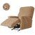 Lazyboy Style Recliner Sofa Cover - Stretchable, Water-Resistant Corn Fleece Slipcover (03# Khaki, Waterproof Corn Fleece Four-Seater)