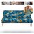 Convertible Sofa Bed | 2-in-1 Folding Sleeper with Removable Slipcover (Green Leaf 3, Sofa Bed Large (L)