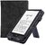 Ergonomic Kindle Paperwhite Case with Hand Strap & Pen Holder, Detachable Stand (Calfskin Navy Blue, For Kindle Paperwhite 5 Hand Rest Stand)