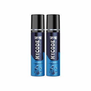 Forever Bliss mycode Flirty Long Lasting Freshness Deodorant Perfume Body Spray For Men and women ( 75ml2)