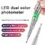 High-Brightness Intelligent Voltage Tester Pen - Multi-function LED Test Pen with Screwdriver for Electric Power Testing