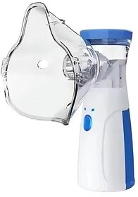 Portable Nebulizer for Adults and Kids Travel and Household Use Handheld Mesh Nebulizer for Breathing Problems Personal Inhalers for Cold and Cough - Quick Relief Wireless Vaporizer Machine With Respiratory Mask