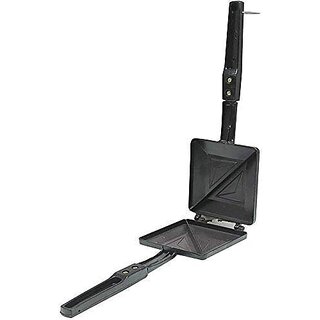 (Gas Toster) Non Stick Coating Gas Toaster for Sandwich, Make Sandwich Easily with Gas Toaster Bread Gas Toaster (Black)