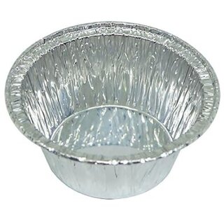 Lava Cake Foil Containers (130 ml  Pack of 25)