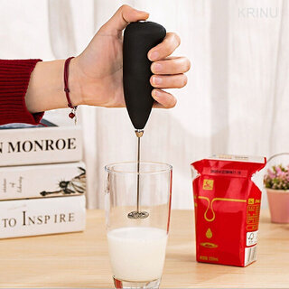 Electric Handheld Milk Wand Mixer Frother for Latte Coffee Hot Milk