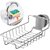 Kitchen Sink Faucet Sponge Holder Caddy Organizer Over, Stainless Steel Heavy Duty Thickening Hanging Drain Rack for scr