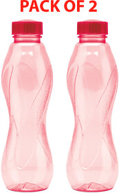 Pack of 2 Milton 1000ml Water Bottles | Leakproof Reusable  Water Bottle for Home, Office & Gym | Assorted Colors