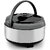Kaiox Stainless Steel Solid Hot Case, Chapati Box, Casserole Thermoware Silver 2500ML Cook and Serve Casserole(2500 ml)