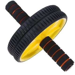 Ab Wheel Roller for Abs Workout Exercise Equipment |Exercise at Home, Gym for Men & Women - Multicolor
