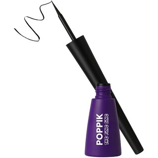 POPIK The Fine Line Liquid Eyeliner - Precision Black Eyeliner for Makeup Enthusiasts