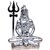Tiny Shiny Padmasana Sliver Shiv Ji Murti for Car Dashboard Home Temple Pooja Room