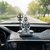 Tiny Shiny Padmasana Sliver Shiv Ji Murti for Car Dashboard Home Temple Pooja Room