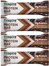 Fitspire Protein Bar Choco Fudge-60G Pack Of 4