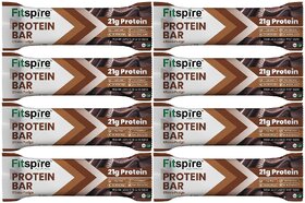 Fitspire Protein Bar Choco Fudge-60G Pack Of 8