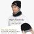 Winter Cap  Muffler for Men  Women Beanie Cap 1 Set