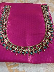 Aari worked blouse piece