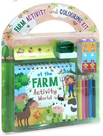 FARM ACTIVITY  COLOURING KIT