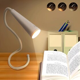 Creative LED Reading Light for Baby Room Dcor, 3 Color Modes Stepless Dimming Brightness Bendable Arms, Night Lamp for