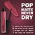 POPPIK Liquid Matte Lipstick - Long Lasting, Smudge Proof, High Pigment, Transfer Resistant