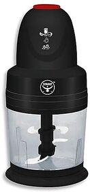 Starly ProChop 300 Watts Electric Vegetable Chopper  500ml ChopNStore Bowl  Twin Blade Technology  100 Copper Motor  OneTouch Operation  Dice Mince  Blend in Seconds Black