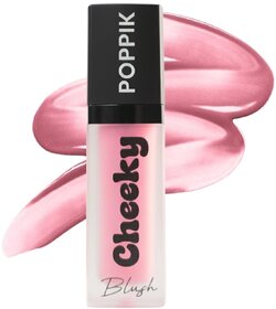 POPPIK Cheeky Liquid Blush Rose Glint, 9ml