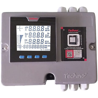 Three Phase Multifunctional Panel Meter Kit - 100 A