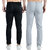 Mens Sports Lowers for Men  Breathable Track Pants for Gym, Jogging  Sports pack Of 2