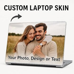Customized Laptop Skin Decal Stickers upto 15.6 inches