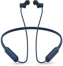 Digimate Gabbar 24Hours Playtime Wireless Bluetooth Neckband, Bluetooth 5.1, Fast Type-C Charging With Mic & Voice Assistant, IPX2 Waterproof (DG-NB-1011, Blue)