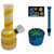 Farman Handicrafts 5 Inch Glass Bong Water Smoking Pipe (Pack of 1)