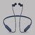 Digimate Gabbar 24Hours Playtime Wireless Bluetooth Neckband, Bluetooth 5.1, Fast Type-C Charging With Mic & Voice Assistant, IPX2 Waterproof (DG-NB-1011, Blue)