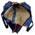 Ethnic Denim Shoulder Bag for Women with Embroidered Front Pocket, Casual Daily Use Office Shopping Tote