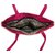 Pink Premium Cotton Birds Design Multipurpose Bag For Women