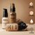 POPPIK Second Skin Matte Foundation Raisin Glow, 40ml for All Skin Types