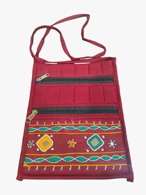 brown Women Sling Bag handcrafted shoulder sling bag for women
