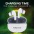 Digimate Sargam 120H Playtime 5.0 Bluetooth Wireless Earbuds with Fast Charging  HD Dual Mic (DG-EB-Sargam-03-White)