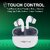 Digimate Sargam 120H Playtime 5.0 Bluetooth Wireless Earbuds with Fast Charging  HD Dual Mic (DG-EB-Sargam-03-White)