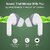 Digimate Sargam 120H Playtime 5.0 Bluetooth Wireless Earbuds with Fast Charging  HD Dual Mic (DG-EB-Sargam-03-White)
