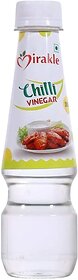 Mirakle Chilli Vinegar - Spicy Red Chilli Infused Vinegar for Cooking pack of 12