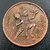 WATCH STOPPER ''''MAGNETIC EFFECT ''' ONE ANNA E.I.Co.HANUMAN JI MAGNETIC EFFECT COIN