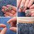 (4pcs) Cute Bear Waist Button Pins for Loose Jeans | No-Sew Adjustable Detachable Buckles for Jeans and Pants (Bear Button xe2x80x93 A)