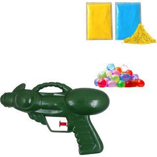 Dealbindaas Blaster Shape Small Holi Pichkari Water Gun Easy To Hold, Non Pressure Gt1608 Water Gun