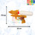 Dealbindaas Blaster Shape Holi Pichkari Water Gun Non Pressure For Small Kids Gt04 Water Gun